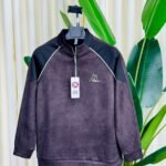 Sweat leather Shirt.