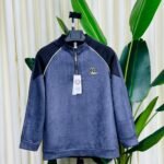 Sweat leather Shirt.