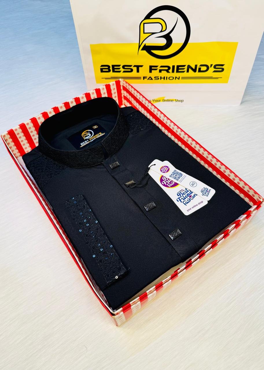 WhatsApp Image 2026-01-10 at 11.00.16 PM (6) Shoulder Panjabi. - Image 1