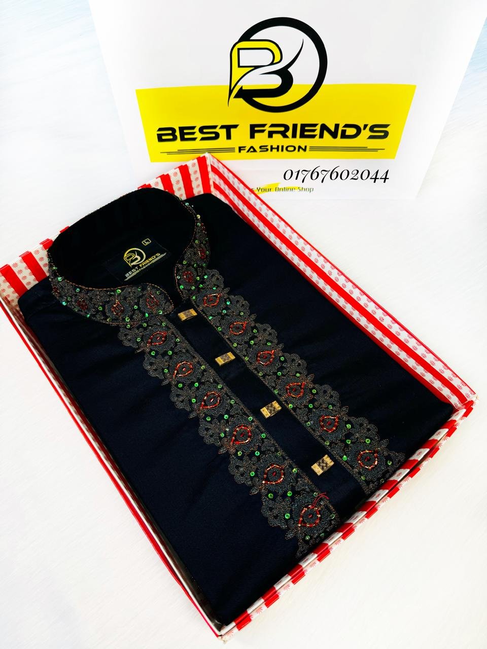 WhatsApp Image 2026-01-13 at 7.26.35 PM karchupi Panjabi. - Image 1